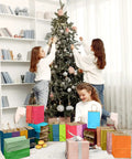 24 Pack Gift Bags With Handles Bulk 10.6 By 8.3 By 4.3 Inches Rainbow Multicolor Paper Bags For Parties Treats Durable