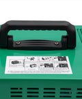 Heavy Duty Tig Welder Water Cooler System Wrc-300a 8 Gallon Tank handle and instruction panel for proper use.