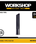 Slim Crevice Tool Attachment for Wet Dry Vacuums Reaches Tight Gaps Under Appliances and Between Car Seats 1-7/8 inch