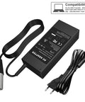 42V 2A Lithium Battery Charger For 36V E Bikes And Scooters With 3 Pin XLR Connector, compatible with multiple models