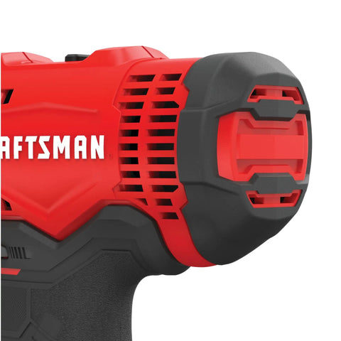 Close-up of V20 Cordless Drill And Driver Kit With One Half Inch Chuck Battery And Charger Included High Output 320 Watts