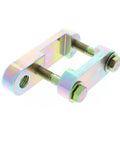 Single Panhard Rod Bar Mount For 2 Inch Square Tube Heavy Duty Zinc Plated Steel Adjustable Suspension Bracket Accepts Three Quarter Inch Bolt Hardware Ideal For Pickups Jeeps And Off Road Builds, zinc plated steel clamp