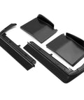Cadillac Seville Front Bumper Filler 4 Pieces Black Plastic Fits 1980 1981 1982 1983 1984 1985 Restore Gap Repair Damaged Bumper