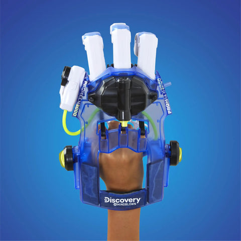 Hands On Wearable Robotic Hand Kit For Kids 87 Piece DIY STEM Project That Lets You Build A Real Hydraulic Hand Left Or Right