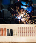 Welder and All In One MIG Welding Accessories Kit 26-Piece Flux Core Gasless Nozzle Set 0.030 Tips With 21-50 Diffusers