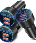 Get Savage Speed With Dope 90W USB C Car Charger 3 Pack with dual 45W ports for fast charging in a compact design.