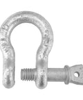 Shackles With Screw Pins Grade 43 3/8 Inch 10 Pack 4,000 Pound Safe Working Load Heavy Duty Link For Chains Hooks And Straps