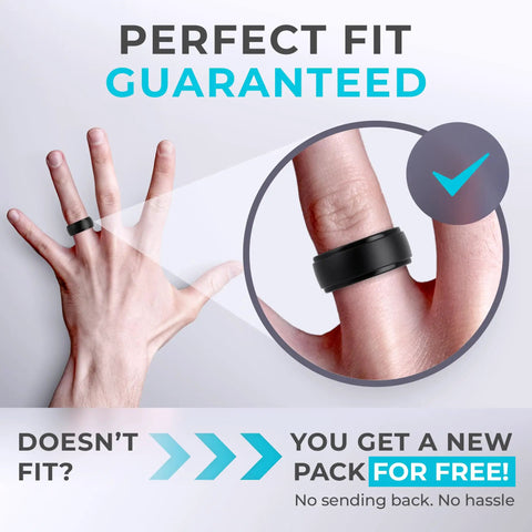 Mens Silicone Wedding Ring With Breathable Rubber Band Crafted To Handle Daily Grinds And Heavy Sweats Flexible Cushy Feel Locks In Securely For Gym Days Trail Runs Or Weekend Chores Trusted Go Anywhere Band