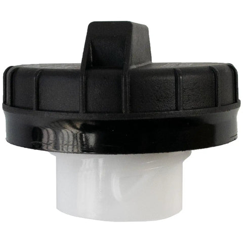 Gas Cap Fuel Tank Cover Cap 10838 Direct Replacement For Nissan Frontier 2001-2011, black plastic, side view
