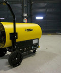 Portable Electric Salamander Heater 45kW 480V 3Phase With Thermostat and Forced Air Indoor safe heat installed in workshop