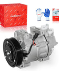 Heavy Duty Solid Air Conditioning Compressor With Clutch Direct Swap For Nissan Altima 2007 To 2012 Sentra 2007 To 2012 25 Liter L4 Gas Engine.