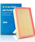 CA11876 Engine Air Filter for Volkswagen Tiguan GTI Golf Jetta with packaging, showing filtration mesh.