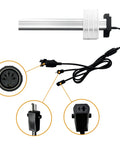 Power Recliner Linear Actuator Replacement For Electric Sofa Lift Chair Designed For Smooth Lift And Recline, JLDQ.18.134.329Z02 with connectors.