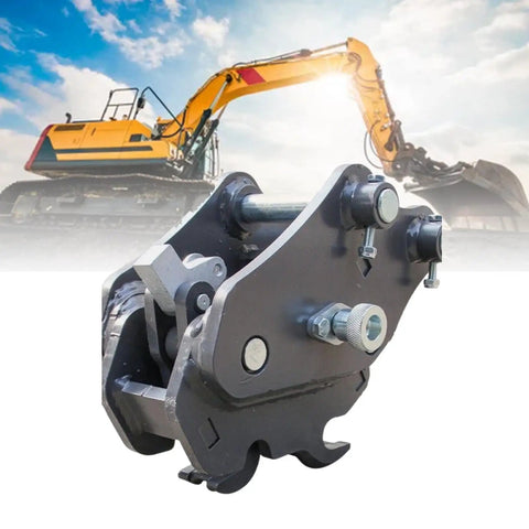 Mechanical Quick Hitch System for Mini Excavator 0.5 to 3 Ton with Excavator in Background