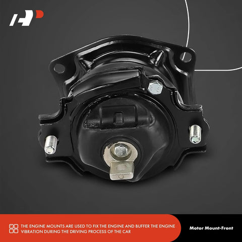 Front motor mount from Beefed-Up Five-Piece Engine Mount And Transmission Mount Set for Honda Odyssey 2005 2006 V6 3.5L EX-L EXL Touring Replacement Kit For A Smooth Ride And Solid Engine Alignment
