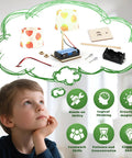 Hands On STEM Lamp Kits For Kids Ages 6 To 12, 6 Pack Bulk Science Craft Projects To Build Wooden Electric Table Lamps, Learn Circuits And Basic Electronics, Ideal For Classrooms Or Home Learning, Batteries Not Included, wooden lamp parts