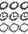 3 In 1 Air Compressor Valve Plate Replacement Kit With Paper Sealing Gasket Set In Black 3 Pack For Cylinder Head Base Seals