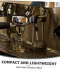 Espresso machine with Rubber Steam Pipe Sleeve Insulation Kit For Coffee Maker Wand Heatproof Plug And Play Easy To Install