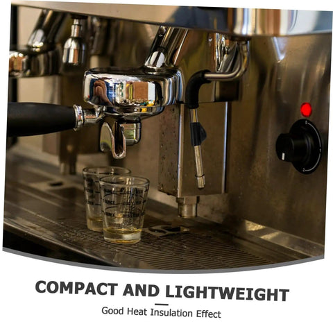 Espresso machine with Rubber Steam Pipe Sleeve Insulation Kit For Coffee Maker Wand Heatproof Plug And Play Easy To Install