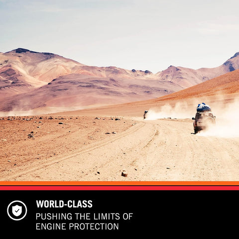 Dirt road with off-road vehicle using High Flow Lifetime Engine Air Filter Reusable And Washable Premium Heavy Duty Filtration.