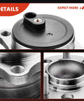 Close-up of 2x Rear Wheel Bearing And Hub Assembly For 5 Lug Fit Mitsubishi Outlander 2011 2012 Outlander Sport 2011 2012 Lancer 2008 2017 FWD Only Ready To Roll Heavy Duty Wheel Hub Kit showcasing details and components.