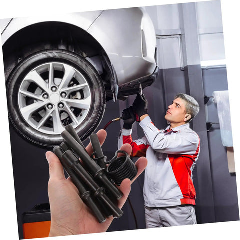 Mechanic using Pneumatic Air Rivet Kit With Chisel Bits And Pin Punch Tools For Drilling Riveting And Hammering Applications