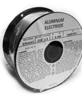 ER4043 Aluminum MIG Welding Wire.035 Inch, 1 Lb Spool, with moisture protective film and center hole viewed from the front