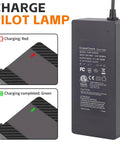 29.4V 2A Lithium Battery Charger With Five In One Universal Plug For 24V To 29.4V 7S Packs And E Scooters Smart Charger With Five Connectors