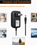Wall Power Adapter For WK245 And WK240 Workstation Keyboard Universal 100 240V AC 50 60Hz Charger with images of different use cases