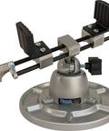 Multi Purpose Work Center With Self Centering Jaws 9 Inch Opening Built Tough Heavy Duty Base Six Compartment Parts Tray shown
