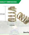 283516 Compression Seat Springs 2 Pack for John Deere and Grasshopper Lawn Mowers with dimensions 3.13 x 1.92 inches
