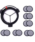 Replacement Water Filtration Set For Mr Coffee Brewers With Frame And Filter Discs 1 Frame Plus 12 Filter Discs displayed
