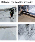 Different construction scenarios using Heavy Duty Self Adhesive Roof Patch Tape And Waterproof Asphalt Shingle Sealant Roll.