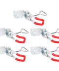 Five Killer Grade Zinc Plated Toggle Clamps featuring quick release lever, ideal for BBQ smoker lids and DIY jigs.