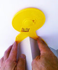 Yellow Crown Molding Cutting Jig With Protractor Four Easy Steps To Perfect Mitered Corners Eliminate Trial And Error Professional Grade Joints