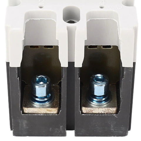 Two Pole 160 Amp Direct Current Miniature Circuit Breaker 20kA Short-Circuit Capacity 1000V Rating Flame Retardant