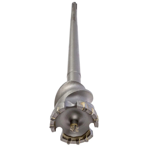 2-1/2 Inch Carbide Tipped Drill Bit SDS Max Heavy Duty Bit With 11 Hardened Carbide Teeth Forged High Speed Steel For Industrial Drilling