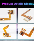 Filament And Cutter Sensor For Ender 3 V4 3D Printer Real Time Filament Break Monitoring And Cutter Status Detection Easy Install Replacement Part For Creality Ender Series flexible PCB sensor module with connector and mounting holes