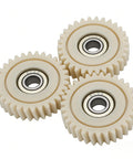 Three Pack 31T Spiral Bevel Gear Set for Bafang Hub Motors, 41.5x11mm, planetary gear replacement parts for e-bike wheel hub motor repair.