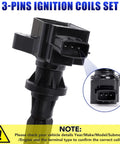 Close-up of Mazda Ignition Coils Four Pack connector detail, LCWRGS ignition coil set for Mazda 3, MX5, CX7 2006-2013