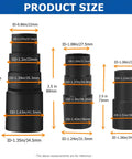 Universal Vacuum Hose Adapter Kit Three Pieces For Wet Dry Shop Vacuums No Fuss Converts Across Hose Sizes Diagram