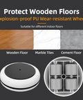 Heavy Duty Furniture Movers With Wheels Supports Up To 750 Lbs showing explosion-proof PU roller wheels for various indoor floors.