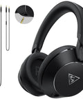 Over Ear Studio Monitor Headphones For Recording And Mixing, Closed Back, 50mm Drivers, Dual 6.35mm And 3.5mm Jacks