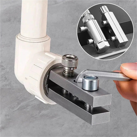 2 Pieces Premium Broken Wire Extractor Tool Kit For Pipe Screw Removal And Water Valve Repair With High Hardness Alloy Steel That Grips Tight And Makes Disassembly Super Easy For Pros, used on pipe elbow