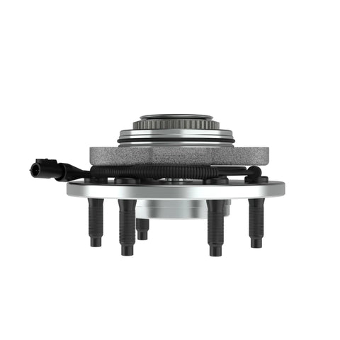 Front Wheel Bearing Hub Assembly For Ford F-150 2005-2008 FX4 And Lincoln Mark Series 2006-2008 side view with wires