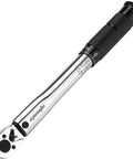 1/4 Inch Drive Click Torque Wrench For Pros With Dual Range Scale 20-200 Inch-Pounds (2.26-22.6 Nm) Rock Solid Cr-V Hardened Steel