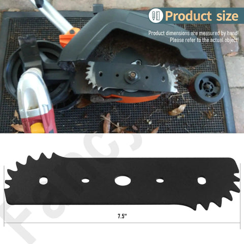 7-1/2 Inch Electric Edger Replacement Blade 2 Pack For 896 895 Edgers And 7-1/2 Inch Trenchers WA0034 50018386
