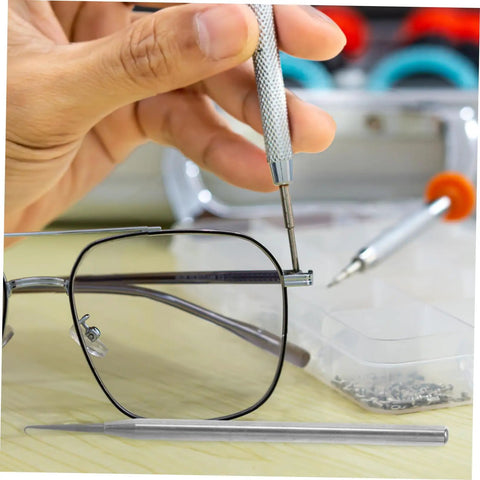 Using Two Pack Repair Hook for Eyeglasses and Sunglasses, Compact Portable Eyewear Tool for Quick Adjustments and Fixes