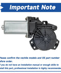 Window Motor For Kia Optima 2011 2012 2013 2014 2015 Front Left Driver Side Replacement 824502T000 Direct Fit Durable Long Lasting Power Window Motor For Smooth Operation Plug And Play, front view