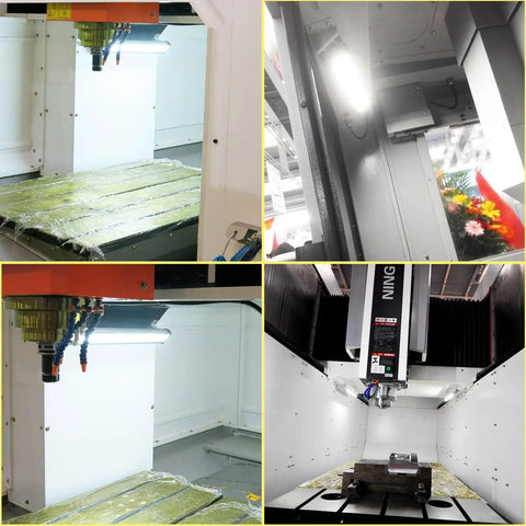Industrial CNC Machine Tube Light LED 18W Waterproof IP67 Explosion Proof Work Lamp For 110V To 220V Systems 6400K 2160LM
